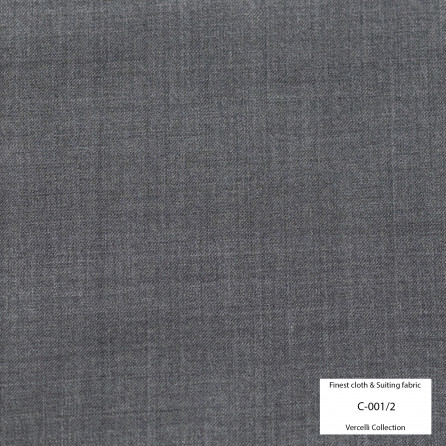C001/2 Vercelli VIII - 95% Wool - Xám lông chuột